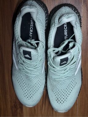 Adidas Futurecraft 4D Linen Green Running Shoes GX6603 Men's